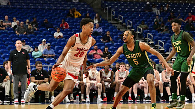 Lake Highlands DeSoto Texas boys basketball 6A playoffs UIL state semifinals 031023 Tom Dendy 15